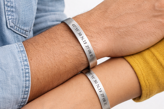 Bracciale incisione personalizzata