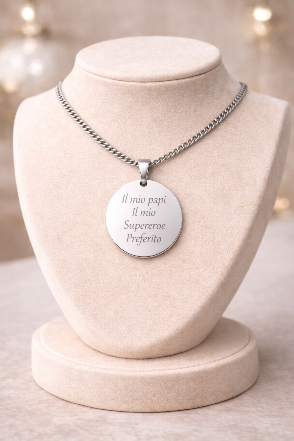 Collana personalizzata Tondo