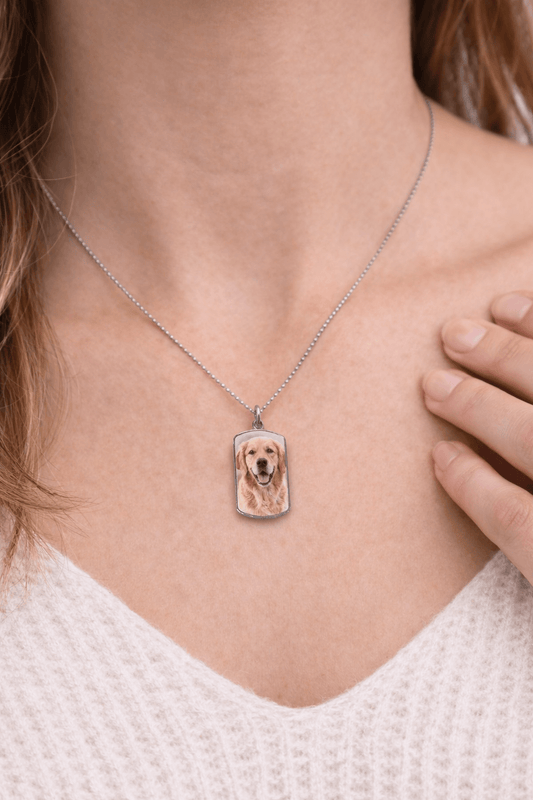 collana personalizzata foto