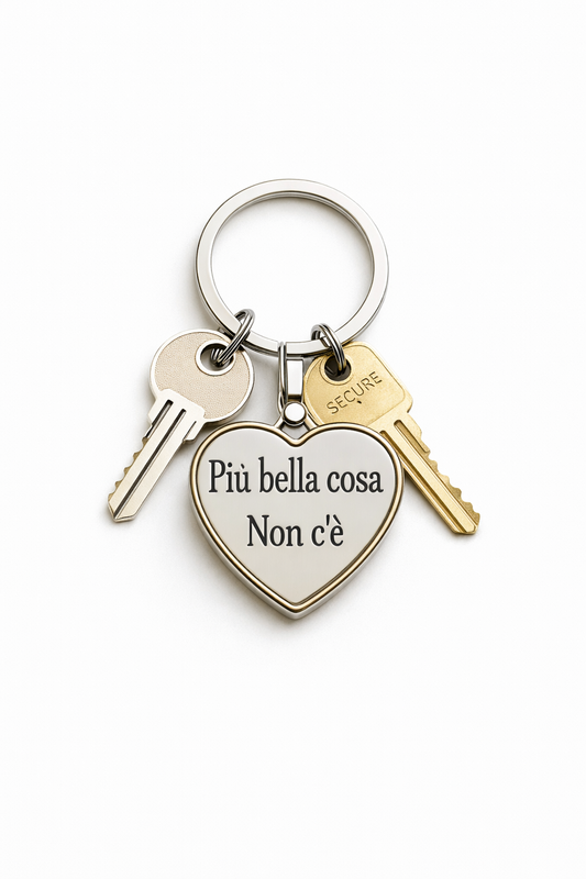 Portachiavi Cuore Personalizzato