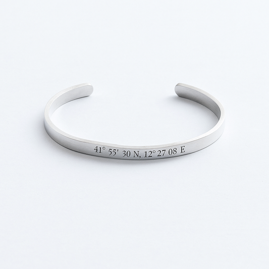 Bracciale incisione personalizzata