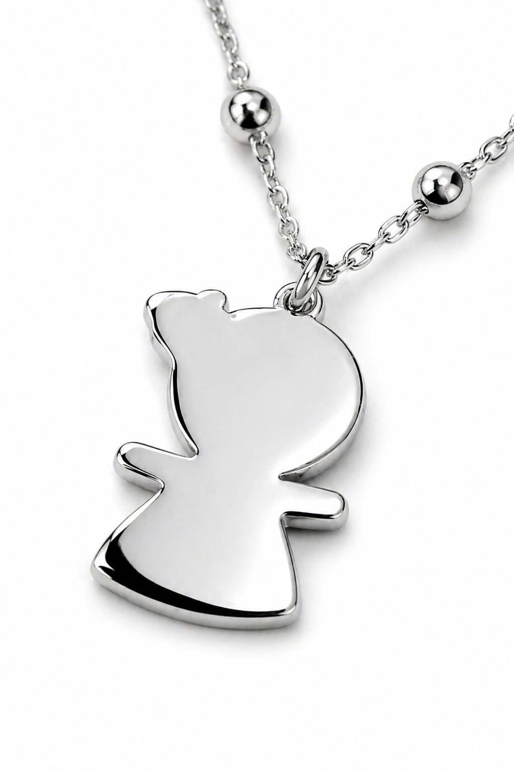 Collana Girocollo Personalizzata con Incisione Laser – Ciondolo Acciaio a Specchio | Gioiello Donna EvermadeLab Made in Italy 🇮🇹