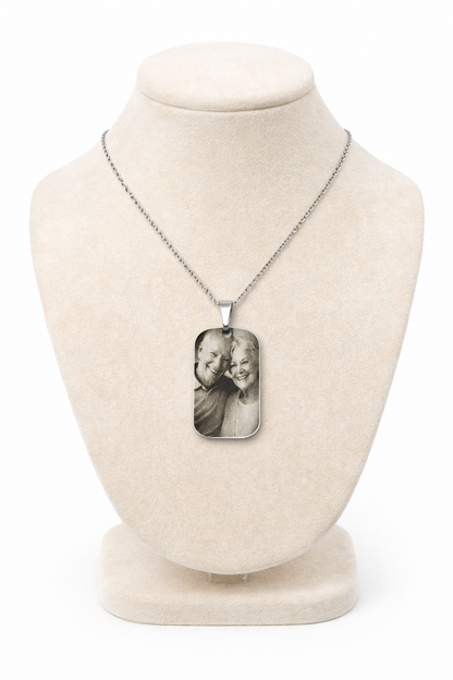 Collana Personalizzata Foto incisa
