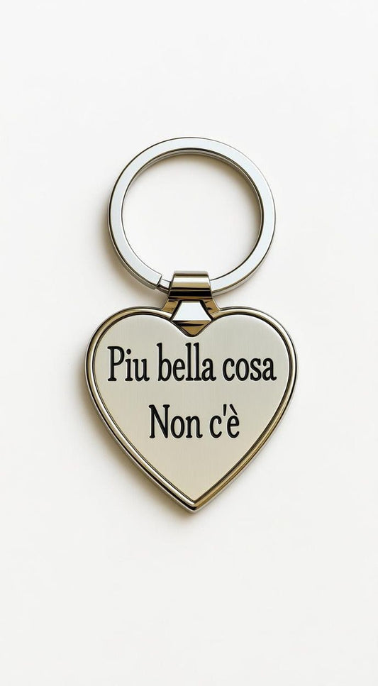 Portachiavi Cuore Personalizzato